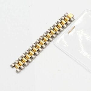 1円 良品 ロレックス 純正コマ ゴールド/シルバーカラー 18K/750 7.4g レディース腕時計用 TKD 0662200 6OKT