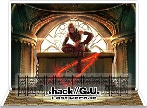 .hack//G.U. Last Recode ハセヲ アクリルジオラマスタンド マルイ コミケ フィギュア カイト 司 トライエッジ sign 20周年 アート