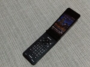 動作確認済み docomo Panasonic P−smart ケータイ P-01J ブラック SIMロック解除済み ドコモ パナソニック ガラホ 