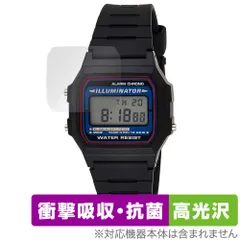 CASIO Collection STANDARD F-105 / F-105W シリーズ 保護フィルム OverLay Absorber 高光沢 for カシオ 衝撃吸収 ブルーライトカット