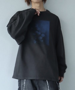 「welise」 長袖Tシャツ S ブラック系その他3 メンズ