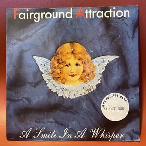 美盤！Fairground Attraction - A Smile In A Whisper / Winter Rose 1988年 UKオリジナル盤 EP PB 42249 フェアグラウンドアトラクション