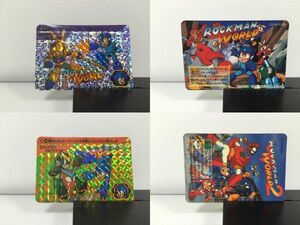 ★レア★ロックマン1,2,3,6 キラ4枚+ノ70 カードダス