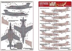 Kits-World(148140)1/48 ブラックバーン バッカニア (Blackburn Buccaneer) S2B用デカール