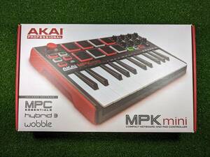 Akai MPK mini MK2 USB MIDIキーボードコントローラー 8パッド 訳有り
