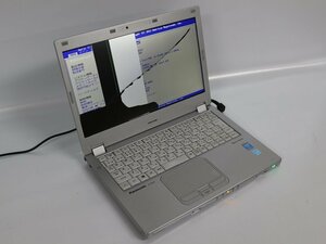 ジャンク品 ノートパソコン Panasonic Let