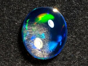 未使用デッドストック 天然メキシコオパール ルース 0.833 ct、ケース入り