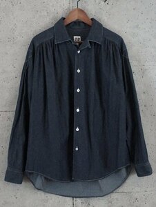 AiE エーアイイー PAINTER SHIRT DENIM TWILL ペインターシャツ デニムツイル サイズS