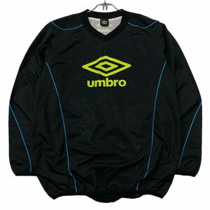 UMBRO/アンブロ ピステ メンズL ブラック プリントロゴ ブラック