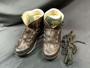 0u1k44A016 LA SPORTIVA vibram 登山靴 トレッキングブーツ ブラウン 茶 39サイズ 靴紐2点付 スポルティバ ビブラム