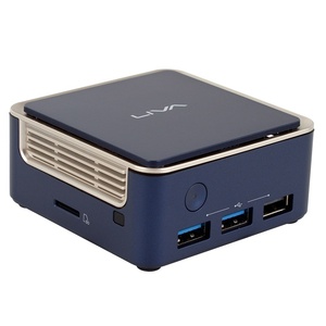 ECS LIVA Q1D LIVAQ1D-4／64-W10Pro(N3350) Windows 10 Pro HDMI/DPポート搭載 VESAマウンタ付属 超小型・省電力PC デスクトップパソコン