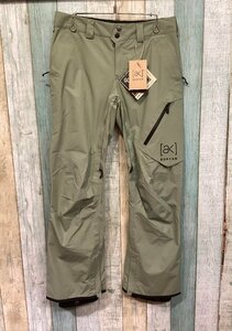 新品未使用 23-24 BURTON AK GORE-TEX 2L CYCLIC PNT HEDGEGREEN Mサイズ スノーボードパンツ