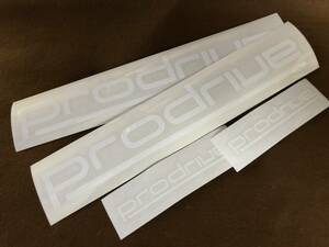 prodrive(プロドライブ)切り文字ステッカー　25cm　2枚