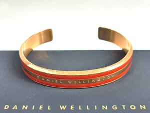 ダニエルウェリントン　DANIEL WELLINGTON　バングル　ブレスレット　レッド×ローズゴールドカラー　YAS-6079