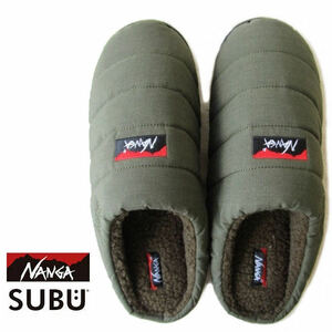 ナンガ×スブ タキビウィンターサンダル【NANGA x SUBU TAKIBI WINTER SANDALS】冬用サンダル カーキ サイズ１/24～25,5cm