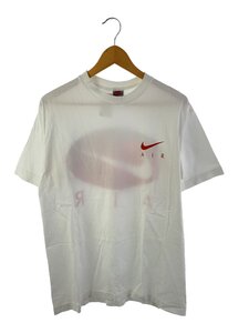 NIKE◆90s/銀タグ/USA製/Tシャツ/M/コットン/WHT