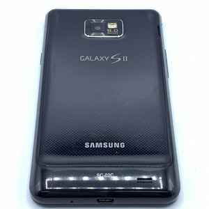 【中古】【docomo】○GALAXY SII (SC-02C) ノーブルブラック 【訳アリ品/キズ多数】[240010456198]