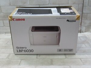 新DC 0863t 未使用品 CANON【 LBP6030 】キャノン Satera コンパクトA4モノクロレーザープリンター・祝10000!取引突破!!