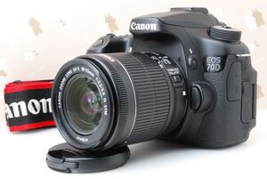 美品★Wi-Fi★ショット極少★備品多数★Canon EOS 70D★高性能デジタル一眼レフカメラ★人気商品