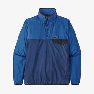 ★即決★patagonia パタゴニア メンズS フーディニ スナップT プルオーバー Superior Blue 新品未使用 24150 完売色 surf goout ラスト1着