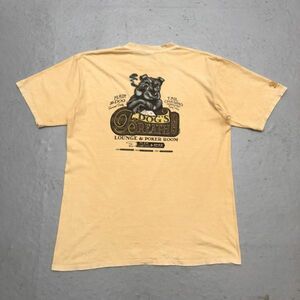 90s vintage デカロゴ　Crazy shirt クレイジーシャツ　アースカラー　古着