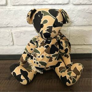 ★激レア★ sta camo Teddy bear a bathing ape BAPE サイケカモ psyche camo エイプ ベイプ nigo テディベア ぬいぐるみ