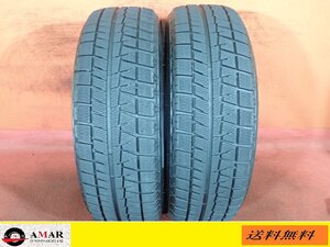 スタッドレス●215/65R16 B.S ICEPARTNER2【2021年製:7mmヤマ】 /中古 ★2本(T-7182A)送料無料/沖縄別途