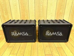 ④RAMSA WS-A80 PAスピーカー　ペア