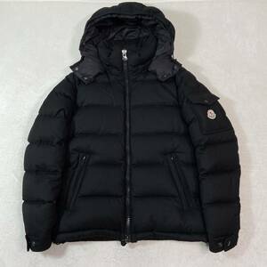 21AW ☆極美品☆ MONCLER モンクレール　MONTGENEVRE 羊毛　ウール　ダウンジャケット　メンズ　1号　ブラック　黒