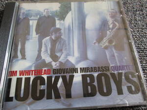 【送料無料】中古CD ★TIM WHITEHEAD & GIOVANNI MIRABASSI QUARTET/LUCKY BOYS ☆ティム・ホワイトヘッド HMR 050