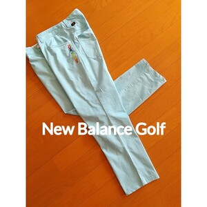 美品♪New Balance Golf★水色ボトムスニューバランスゴルフレディース女性ゴルフ