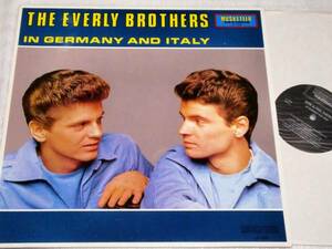 LP EVERLY BROTHERS/エヴァリーブラザーズ/IN GERMANY AND ITALY