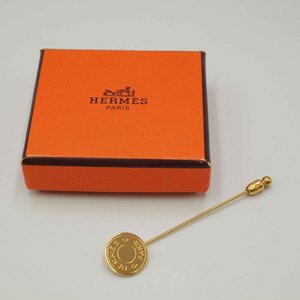 【極美品】HERMES セリエ ピンブローチ＜アクセサリー＞エルメス ブランド レディース 小物 雑貨 ファッション ゴールド