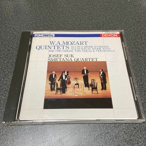 モーツァルト：弦楽五重奏曲第5番／第6番 中古CD 帯
