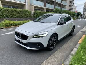 クロスカントリー　AWD　29年式　V40 D4 T4 モメンタム　人気シロ　純正マルチ ナビ　レザーシート　パワーシート　パドルシフト　ETC　 