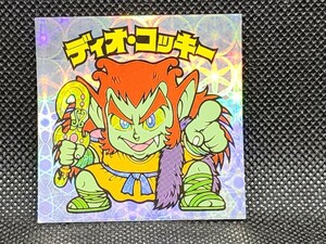 ビックリマン　BM FOREVER 　第2弾　ヘッドシール　ディオ・コッキー　ライングローブ　プリズム　キラ　ロッテ　中古　当時物　シール