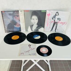 NA8618 LP SP レコード 4枚 まとめ 竹内まりや 山下達郎 ビギニング VARIETY ラヴ・ソングス My Sugar Babe 検M