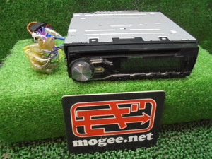 9FE2512 IF2)) ルノー カングー ABA-KWK4M 2009年 16 にて使用　カロッツェリア　1DIN　CDオーディオ　DEH-4200