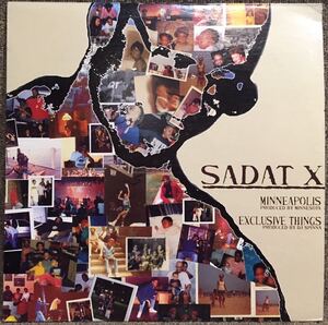 【US盤/Hiphop/美盤(NM-)/12】Sadat X Minneapolis / Exclusive Things / 試聴検品済