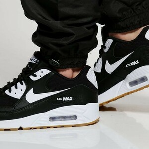 E25【特価/Used/良品/入手困難】NIKE W AIR MAX 90 BLACK/WHITE-GUM /Jordan sb force atmos AIRMAX dunk acg supreme 1 2 4 95 97 90 