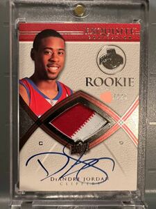 最高級版RPA/225 RC Patch Auto 2008 Upper Deck Exquisite DeAndre Jordan デアンドレ・ジョーダン NBA ルーキー サイン Panini All-star