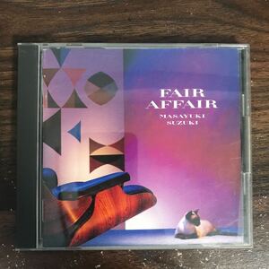 550 帯付 中古CD100円 鈴木雅之　FAIR AFFAIR