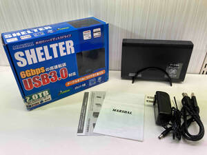 MARSHAL MAL32000EX3/B MAL32000EX3/BK-F [SHELTER USB3.0 2.0TB 再生HDD採用モデル] 外付けHDD/SSD