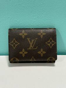 LOUIS VUITTON ルイヴィトン モノグラム アンヴェロップ・カルトドゥヴィジット 名刺入れ カード入れ CA0094