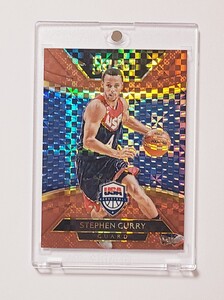 2014-15 Panini SELECT Stephen Curry USA Basketball カリー アメリカ代表 Copper Prizm /49