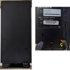 I-Oデータ製NAS（LANDISK） HDL2-AA8　12TB×2