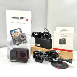 □■1206　Insta360　Ace　Pro　アクションカメラ　バッテリー　三脚　中古品