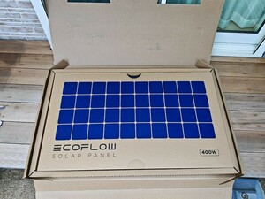 EcoFlow 400Wソーラーパネル　ポータブル太陽光パネル