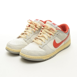 〇528158 NIKE ナイキ ◯スニーカー Dunk Low Athletic Department “Picante Red“ FJ5429-133 サイズ29.5cm メンズ グレー