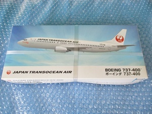 プラモデル ハセガワ Hasegawa 1/200 ボーイング 737-400 BOEING 737-400 JAL 飛行機 未組み立て 未開封 稀少 昔のプラモ